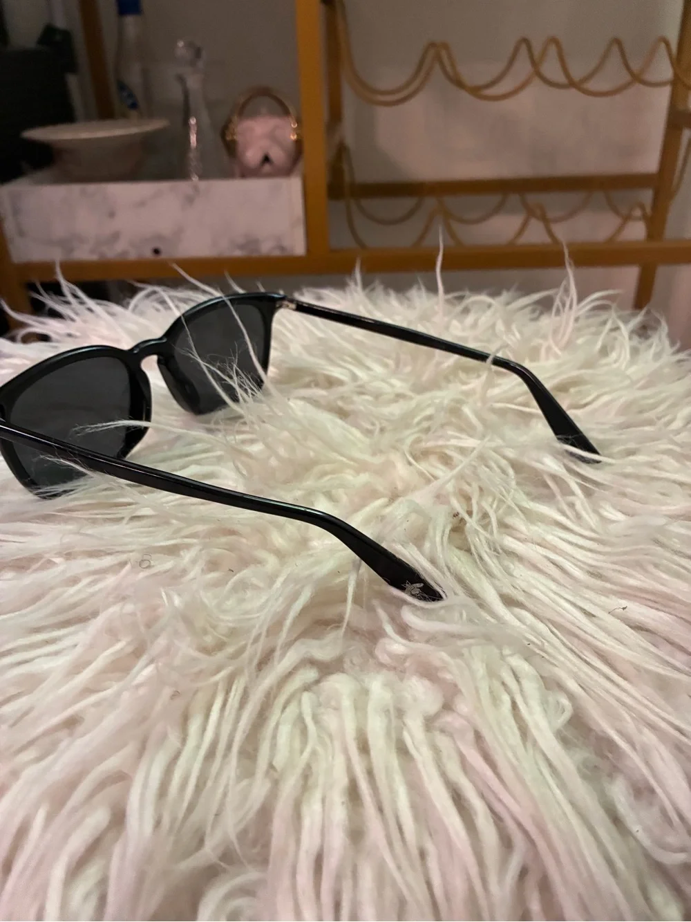 Gucci Black Wayfarer Sunglasses